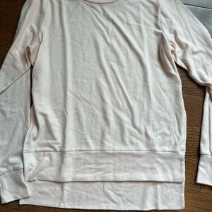 Beyond Yoga Cream Long Sleeve Relaxed Sweater